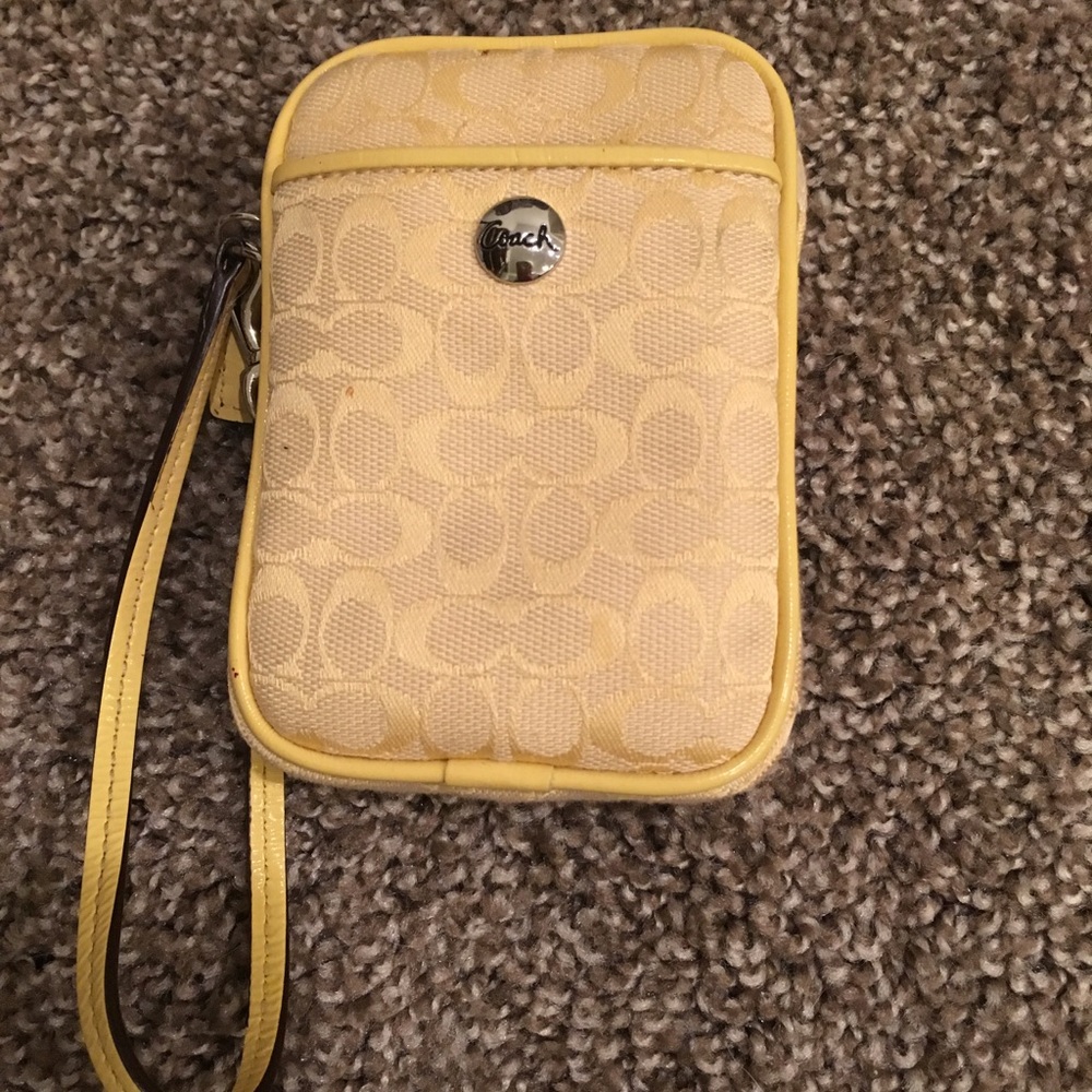 Coach camera case